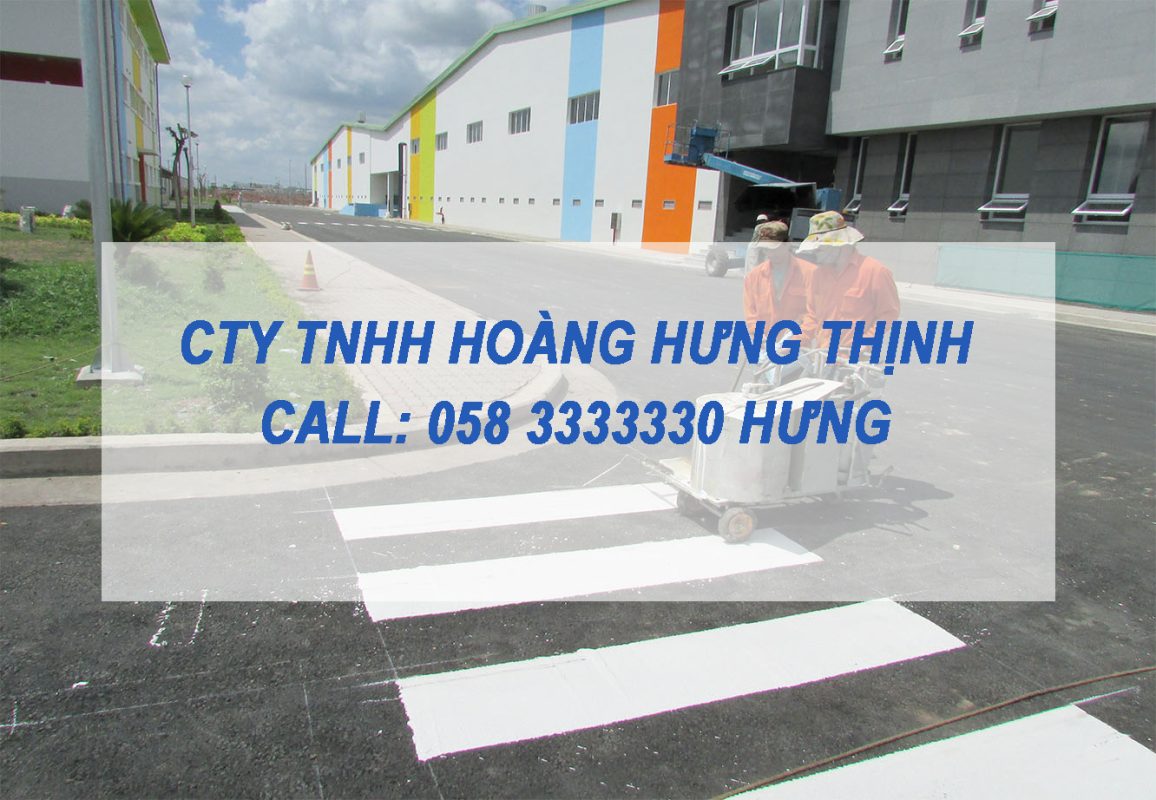 sơn đường kẻ vạch tại TP quy nhơn
