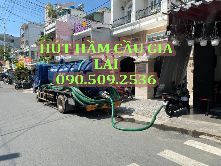 gọi xe tới hút hầm cầu ở pleiku gia lai